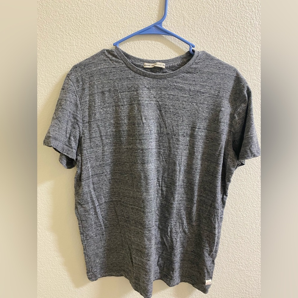 Marine Layer Charcoal‎ Short Sleeve Tee